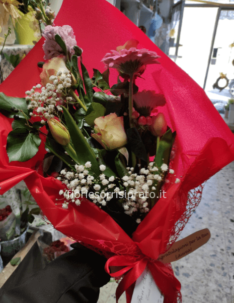 Mazzo misto colorato