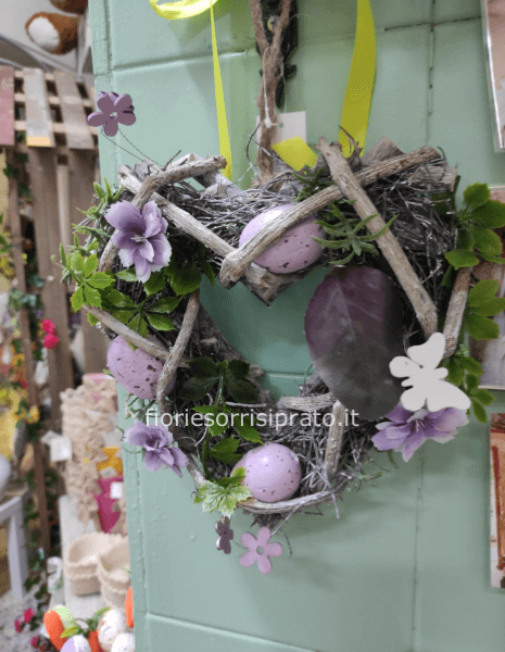 Ghirlanda a forma di cuore 