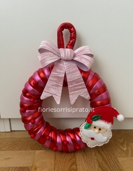 Ghirlanda Natalizia con filo