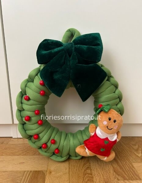 Ghirlanda Natalizia con filo