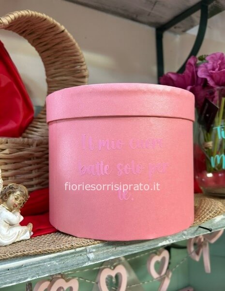 BOX PERSONALIZZATA PER FIORI 