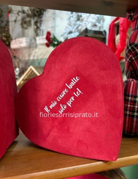 SCATOLA CUORE PERSONALIZZATA