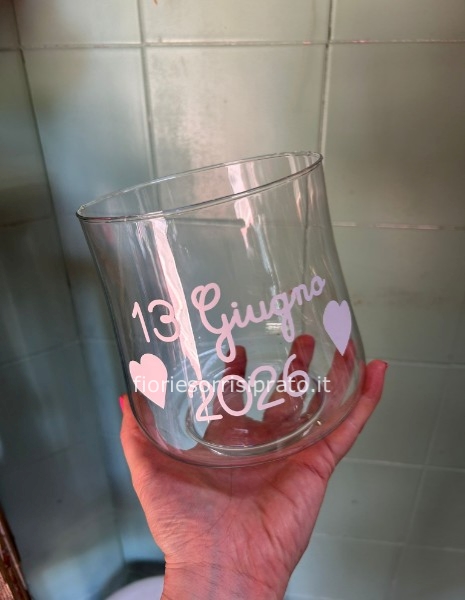 VASO PERSONALIZZATO CON DATA