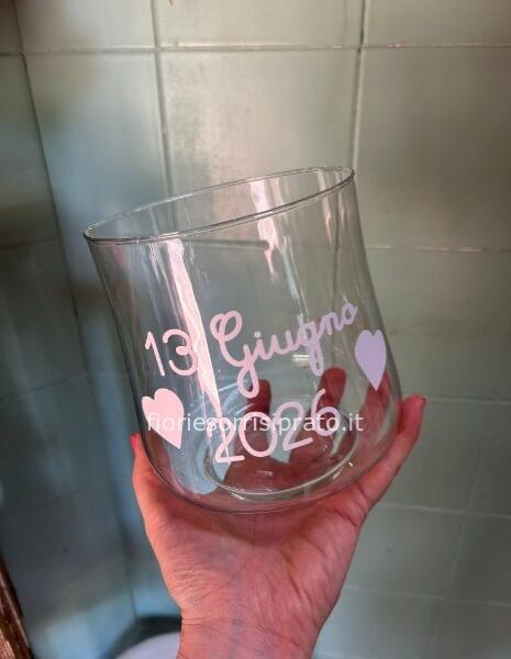 VASO PERSONALIZZATO CON DATA