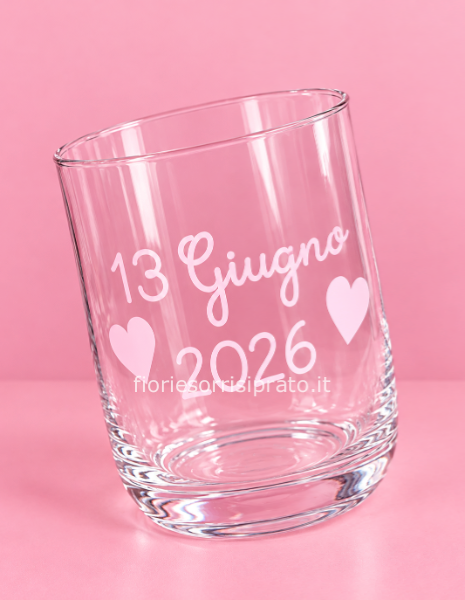 VASO PERSONALIZZATO CON DATA 