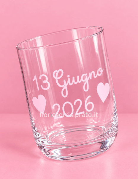 VASO PERSONALIZZATO CON DATA
