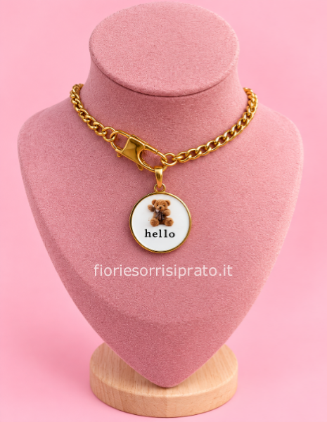 COLLANA HELLO TEDDY