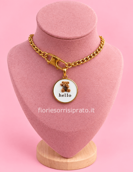 COLLANA HELLO TEDDY