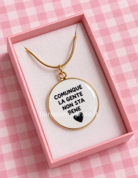 COLLANA LA GENTE NON STA BENE