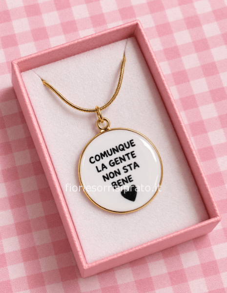 COLLANA LA GENTE NON STA BENE